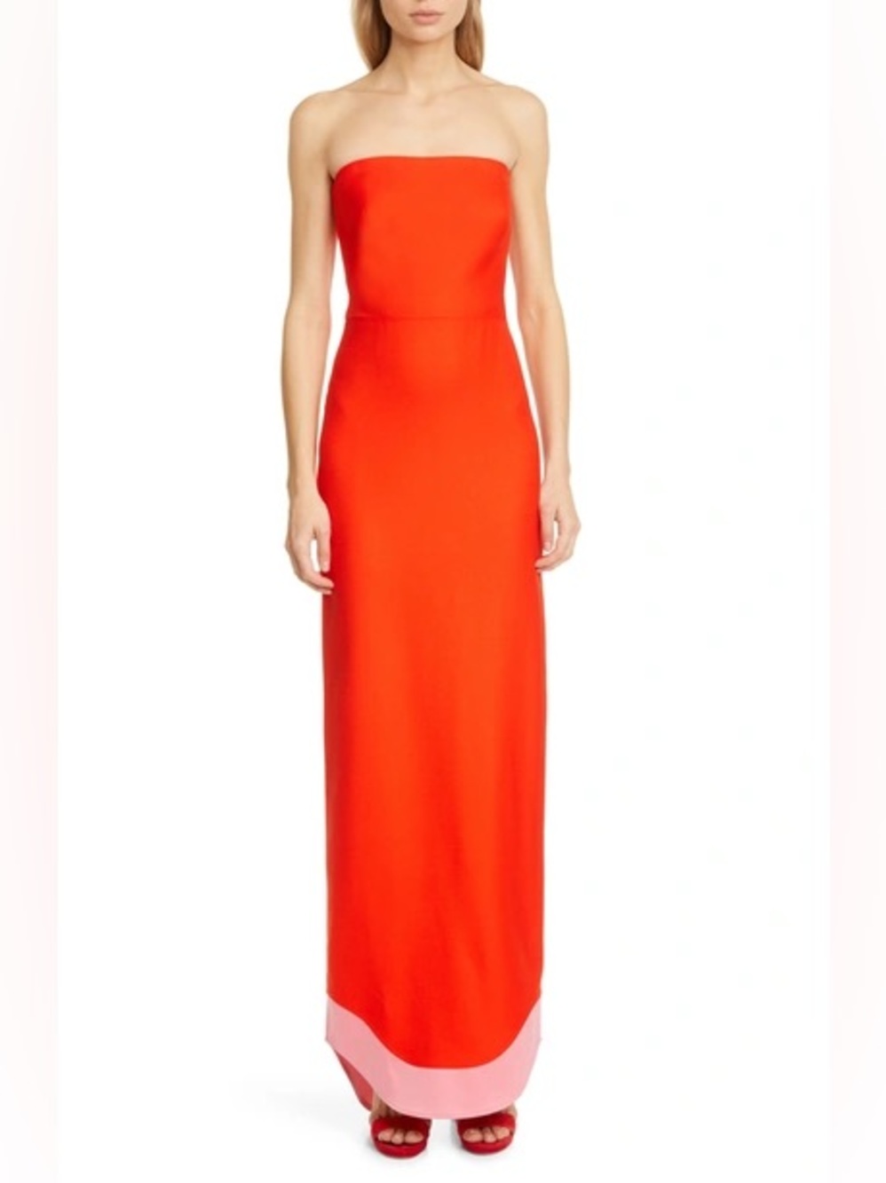 Brandon Maxwell - Strapless Dress
